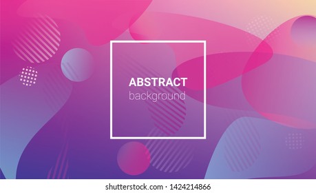 Colorfull Background. Modern Geometric Pattern. Horizontal Orientation. Banner Design Composition. Colorfull Background.