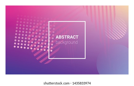 Colorfull Background. Modern Geometric Pattern. Banner Design Composition. Horizontal Orientation. Colorfull Background.