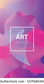 Colorfull Background. Modern Geometric Pattern. Banner Design Composition. Horizontal Orientation. Colorfull Background.
