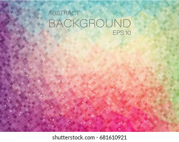 colorfull background of small square shapes.