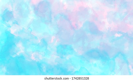 Colorfull background watercolor. Colorfull splash watercolor. Water color backdrop. Colorfull background watercolor. Abstract colorfull splash watercolor on white background. Pink and Blue Background.