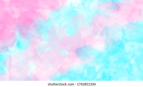 Colorfull background watercolor. Colorfull splash watercolor. Water color backdrop. Colorfull background watercolor. Abstract colorfull splash watercolor on white background. Pink and Blue Background.