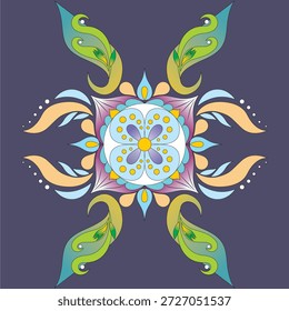 forma abstrata personalizada colorida para tecido e etc