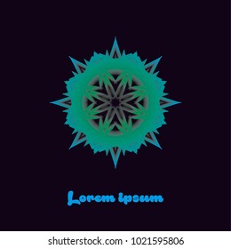 colorfull flower logo design