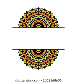 Colorfull Mandala Design Element Collection