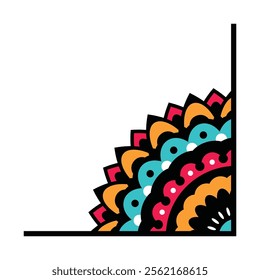 Colorfull Mandala Design Element Collection