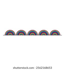 Colorfull Mandala Design Element Collection