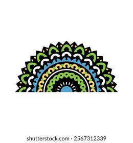 Colorfull Mandala Design Element Collection