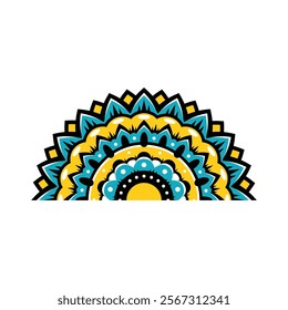 Colorfull Mandala Design Element Collection