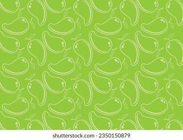 colorfull mango fruit vector background illustration.bright vibrant banners, posters, cover design templates, social media stories wallpapers ready to print,good template for school,agriculture,child