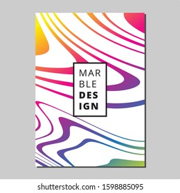 Colorfull Marble Liquid Background, Poster, flyer, banner