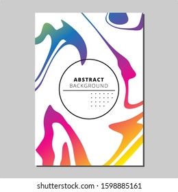 Colorfull Marble Liquid Background, Poster, flyer, banner