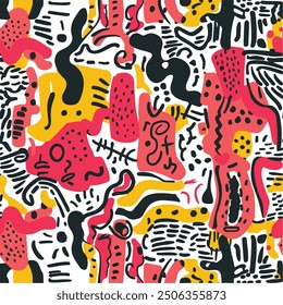 Motif coloré et motif harmonieux 