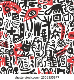 A colorfull Pattern and seamless pattern 