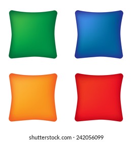 Colorfull pillows set