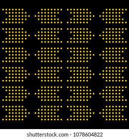 colorfull polkadot background pattern