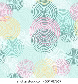 Colorfull seamless helix pattern. Winter colection, cold colours. Dance in the wind concept. Texture for design templates for card, tag, placard, brochure, flyer, save the date cards, web.
