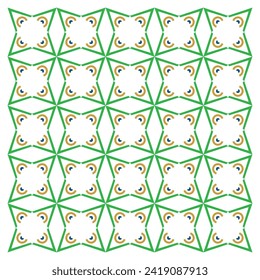 Colorfull seamless pattern ornament decoration