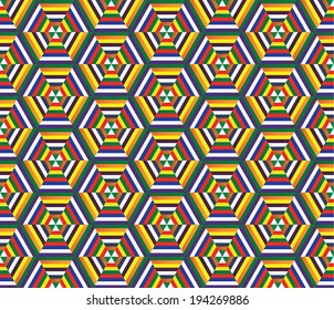 Colorfull seamless wallpaper. Vector background