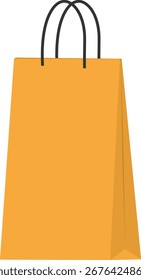farbenfrohe Einkaufstasche Vektor-Stil