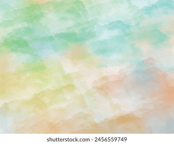 Colorfull Splash: Abstract Watercolor Vector Background