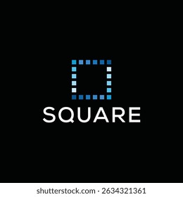 colorfull square logo design template