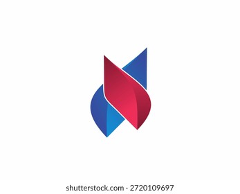 Colorfull vector logo design for universal brand