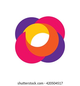 Colorfull Vector Logo Icon Element