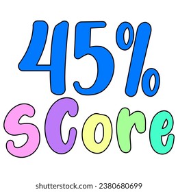 Colorfully designed to illustrate children's achievements