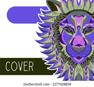 Colorfully Lion. Lion Logo. Creative Artwork - Vector 