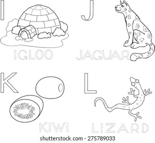 Coloring alphabet