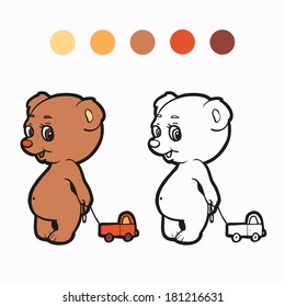 Coloring Book (bear)