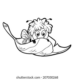 Coloring book (bee)