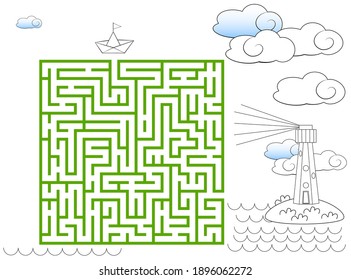 867 Maze Boat Images, Stock Photos & Vectors 