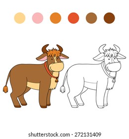 Coloring book (bull)