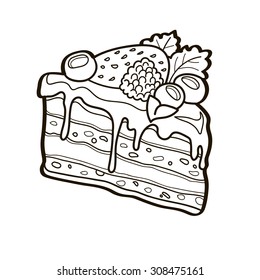 Coloring book (cake) 