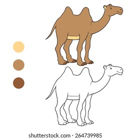 1,355 Camel coloring book Images, Stock Photos & Vectors | Shutterstock