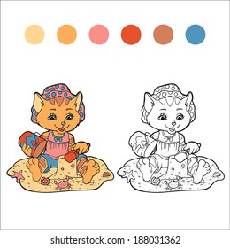 Coloring Book (cat)