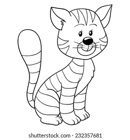 Coloring book (cat)