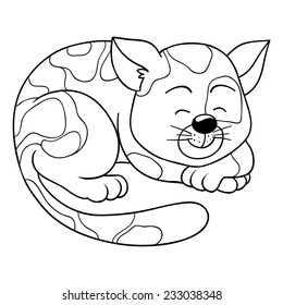 Coloring book (cat)