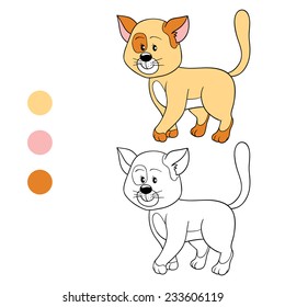 Coloring book (cat)