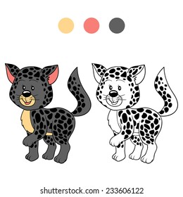 Coloring book (cat)