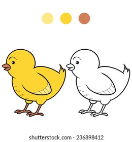 Coloring book (chicken)