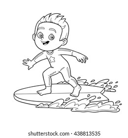 Download Surfing Coloring Images Stock Photos Vectors Shutterstock