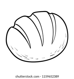 Coloring book for children, Bread