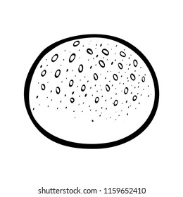 Coloring book for children, Bun