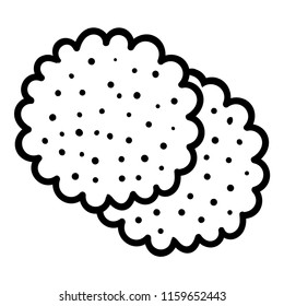 Coloring book for children, Cookie