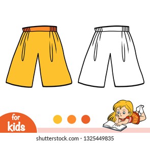 Coloring book for children, Culottes
