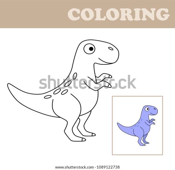 Download Coloring Book Children Drawing Kids Activity Stock Vector Royalty Free 1089122738