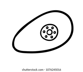Coloring book for children, Eraser